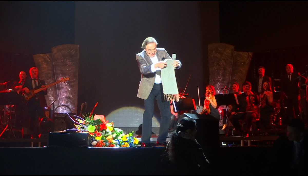 Koncert Karla Gotta, O2 aréna, sobota 6. prosince 2014