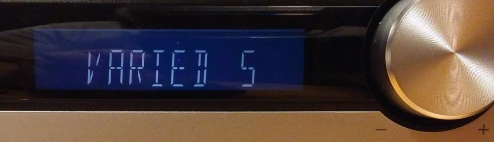 Panasonic SC-PM250BEGS - DAB info a Play Menu