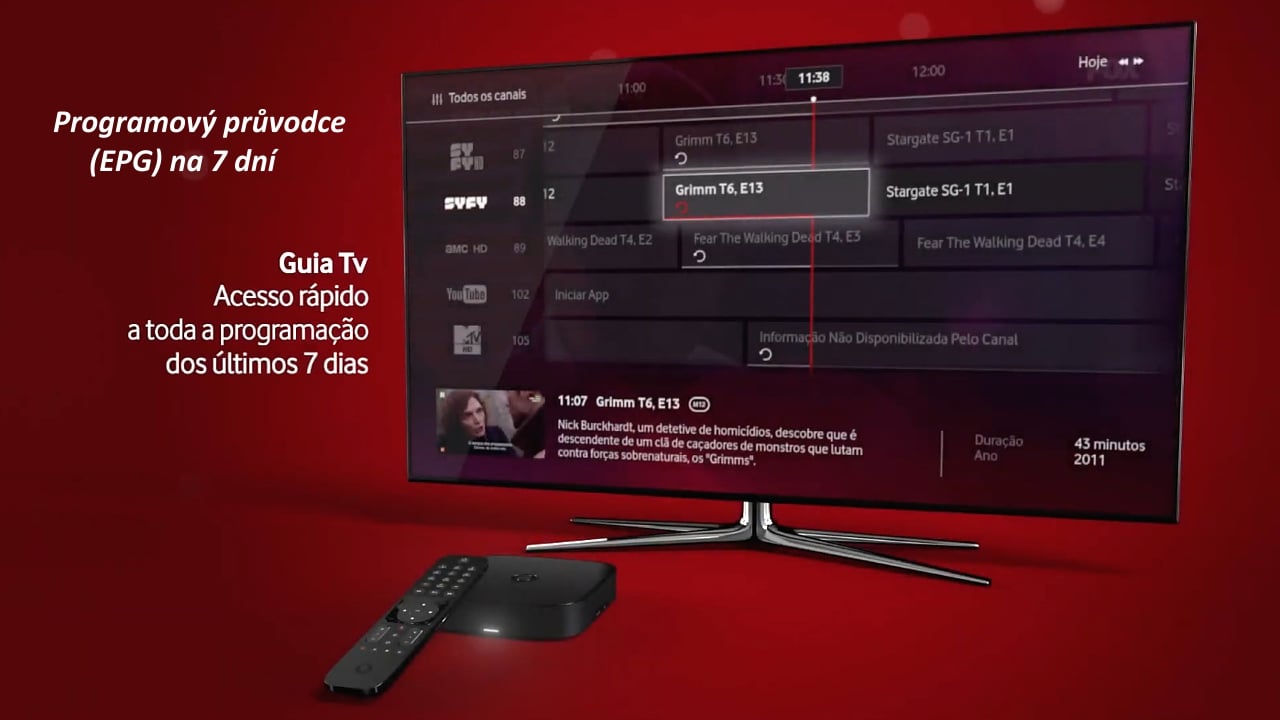 Programový průvodce na 7 dnů