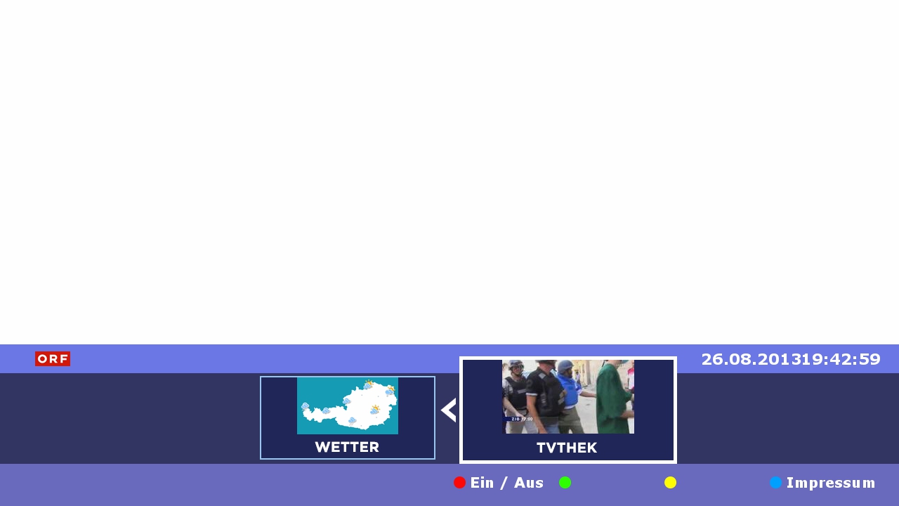 Hybridní vysílání HbbTV od ORF