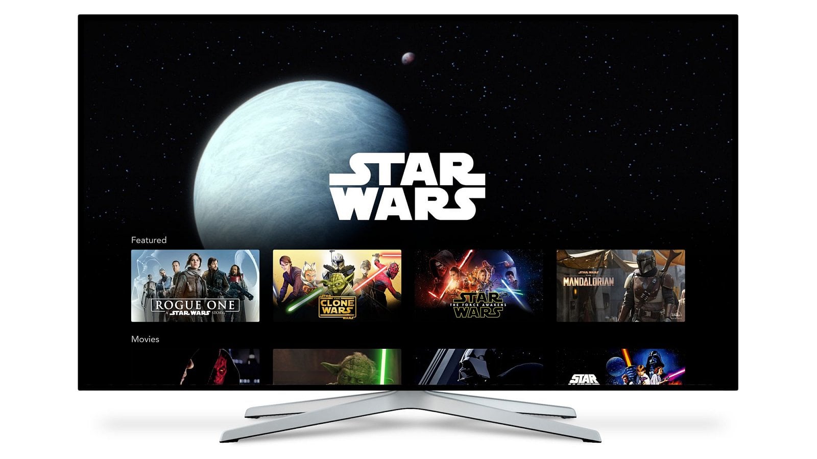 Uživatelské prostředí Disney+