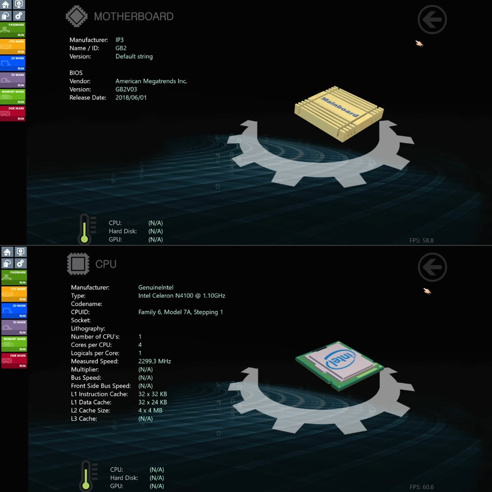Beelink SII - benchmarky