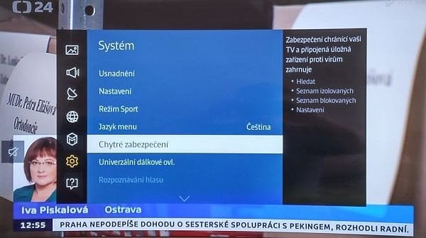 Samsung jako jeden z hodně mála výrobců řeší u svých televizorů i zabezpečení. Podle mého to sice možná nyní není až tak důležité, ale jednou bude. A to „jednou“ může klidně nastat už zítra!