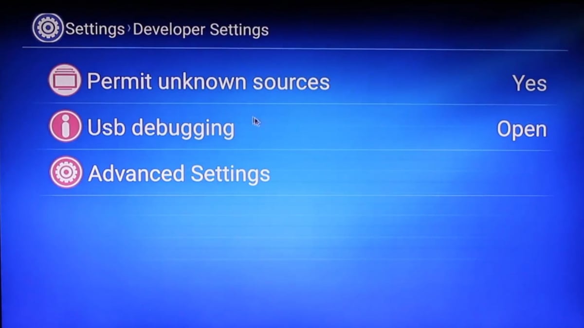 Vlastní UI Rockchip – 3. řada