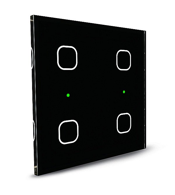 Letošní novinkou je také tzv. skleněný vypínač. Může mít 4, 6 nebo dokonce až 8 tlačítek.