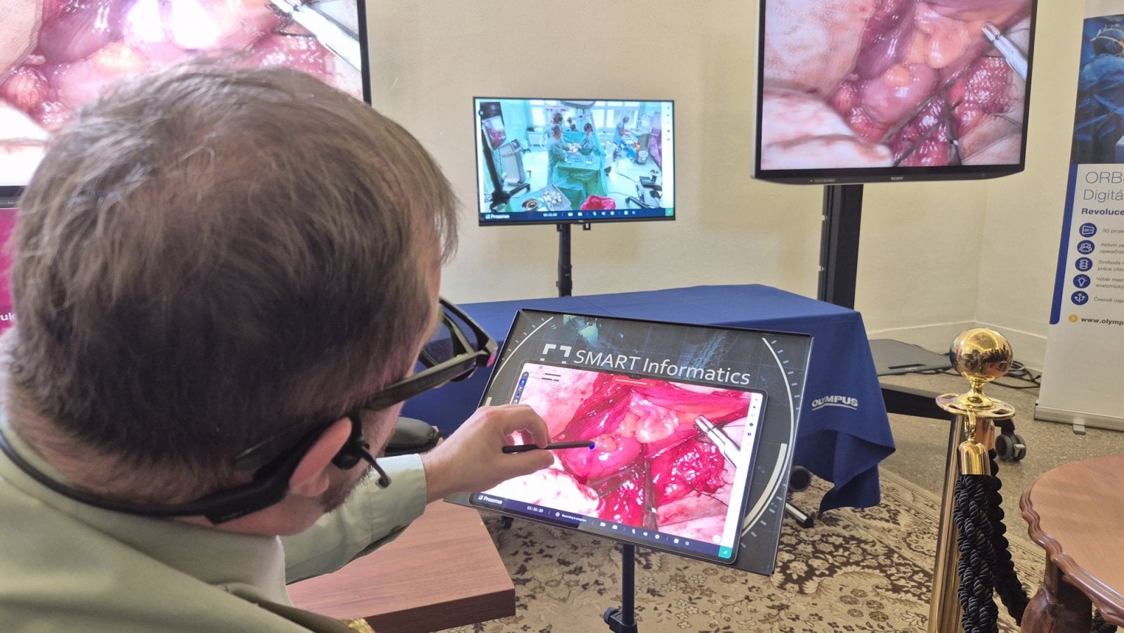 Telemedicína přes 5G ve Vojenské nemocnici Brno