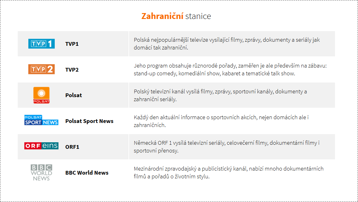 Lepší.TV - programová nabídka