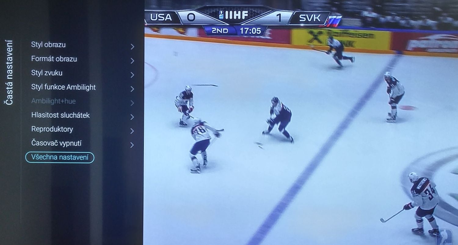 Zcela dole vidíte vstup do klasického menu nastavení. Další fotografie zobrazují už výše uvedené položky v tomto menu.