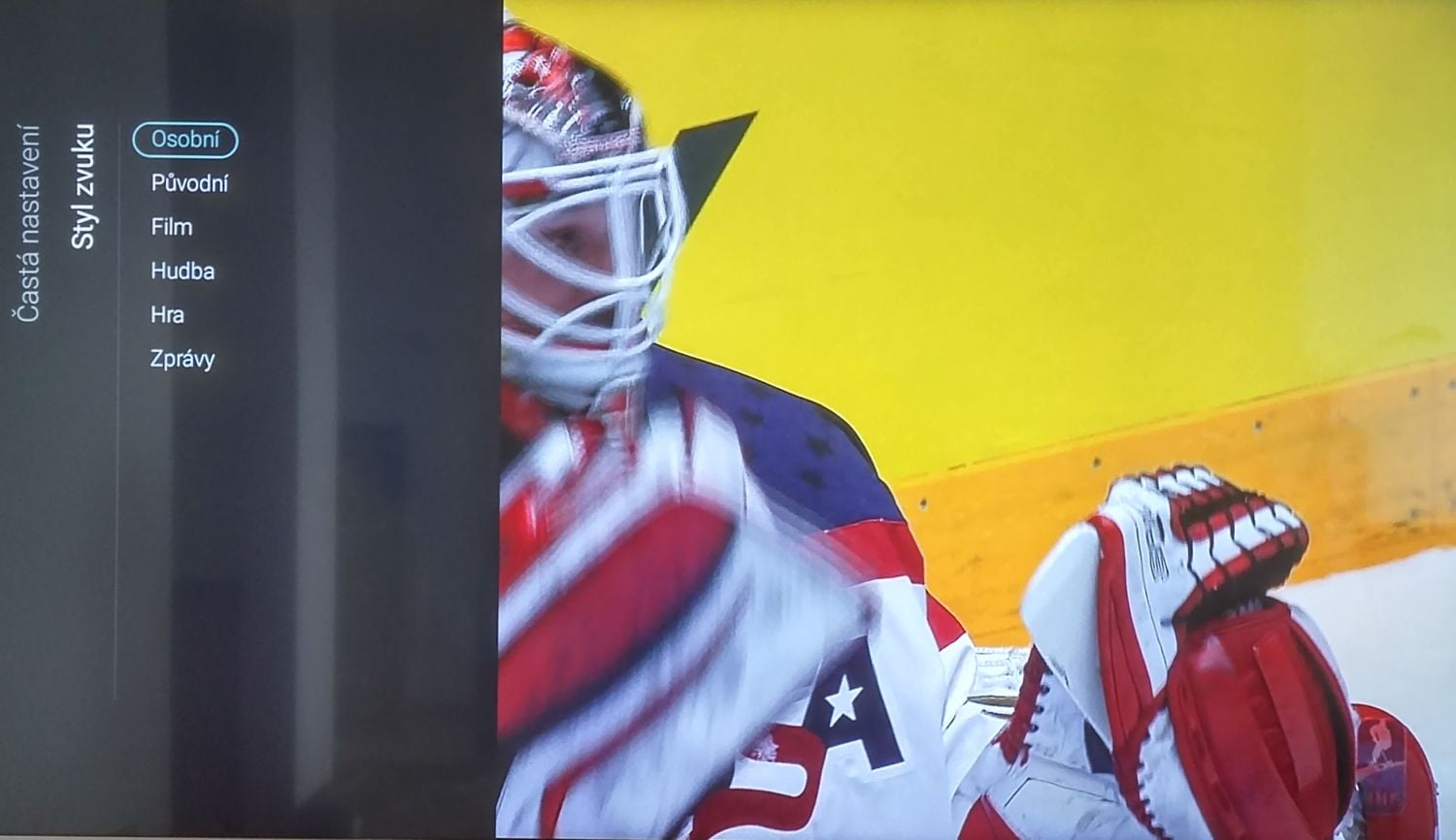 Philips 55PUS6501  - Nabídka na rychlém menu