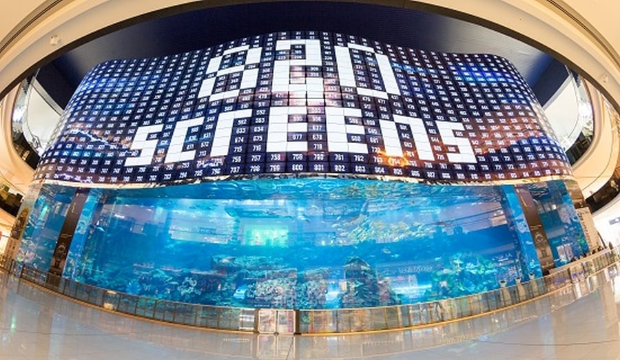 LG OLED Wall Dubaj