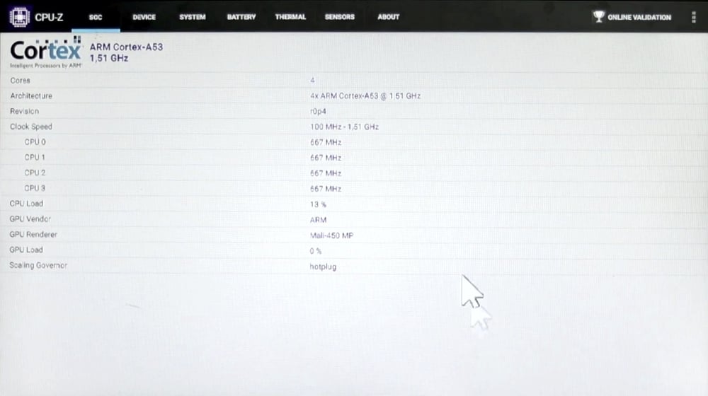 Ukázky GUI a běžícího software