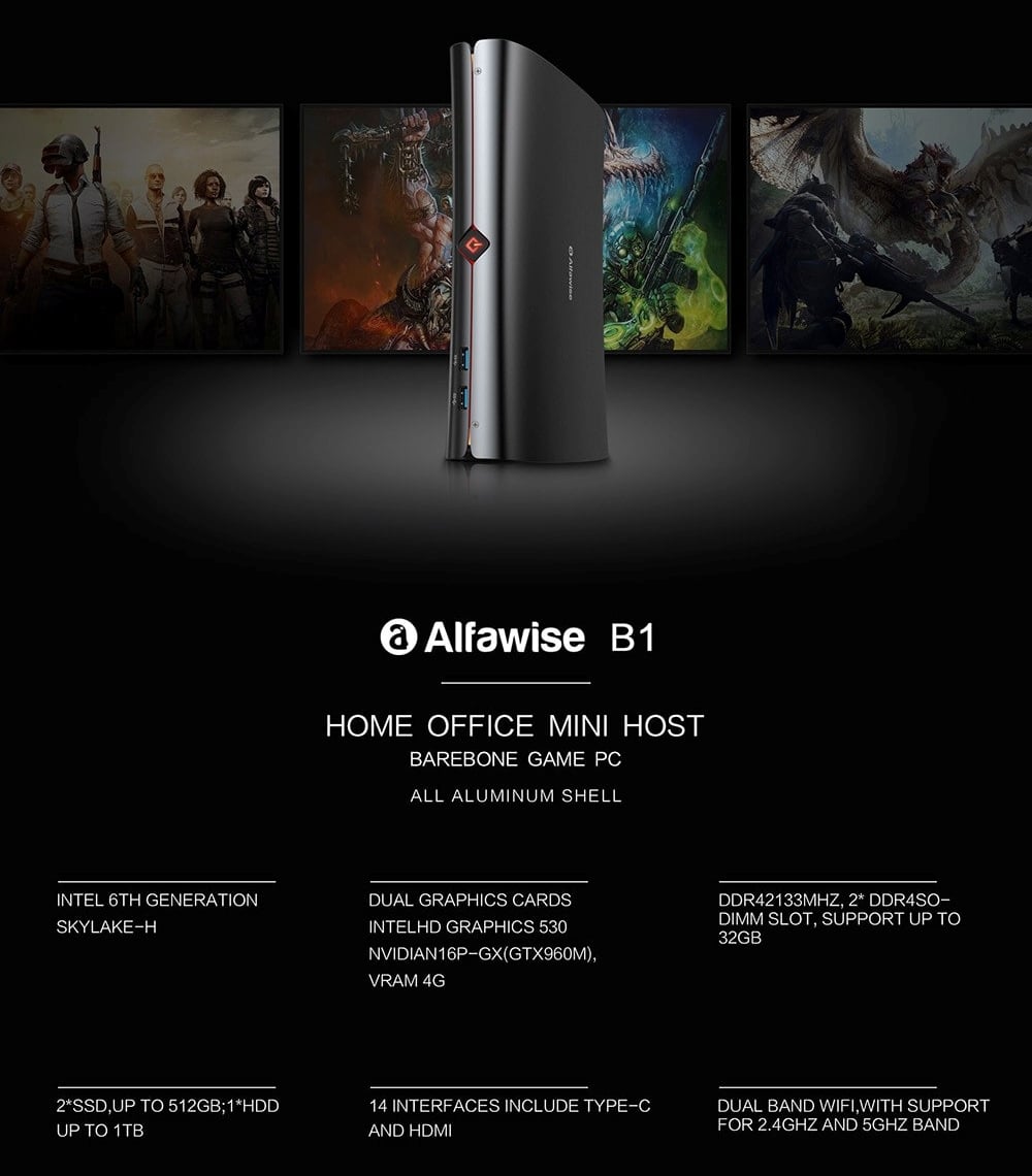 Alfawise B1 (Představení přístroje – firemní prezentace)