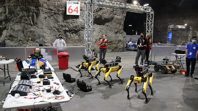 ČVUT na DARPA Subterranean Challenge