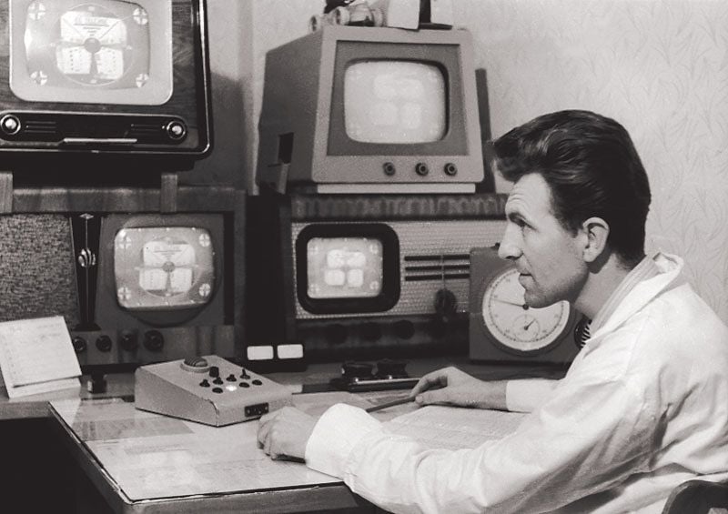 Televizní studio Ostrava - archivní záběry