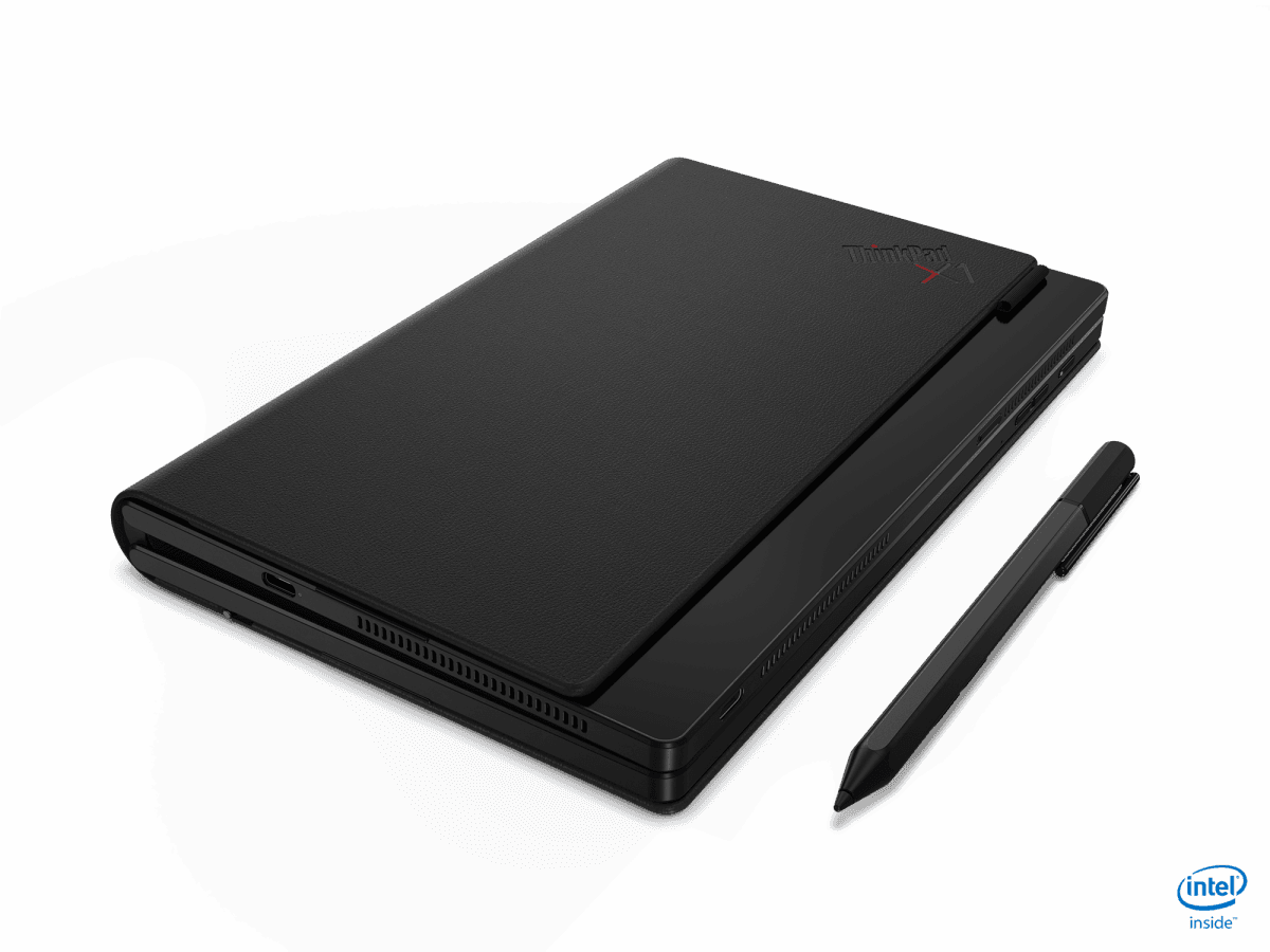 Lenovo na CES 2020 představilo mininotebook ThinkPad X1 Fold s 13.3palcovým displejem, který se dokáže v polovině přehnout.