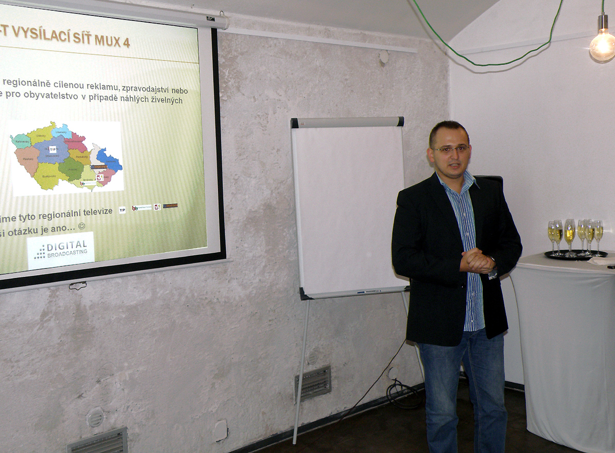 Radim Pařízek představil novinky v muxu 4 a Regionální síti 7