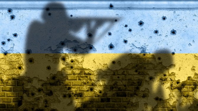 Ukrajina - válka - vojáci - ilustrační foto