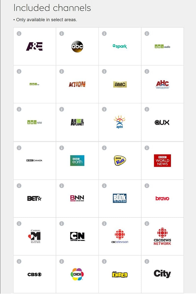 Kompletní základní programová nabídka