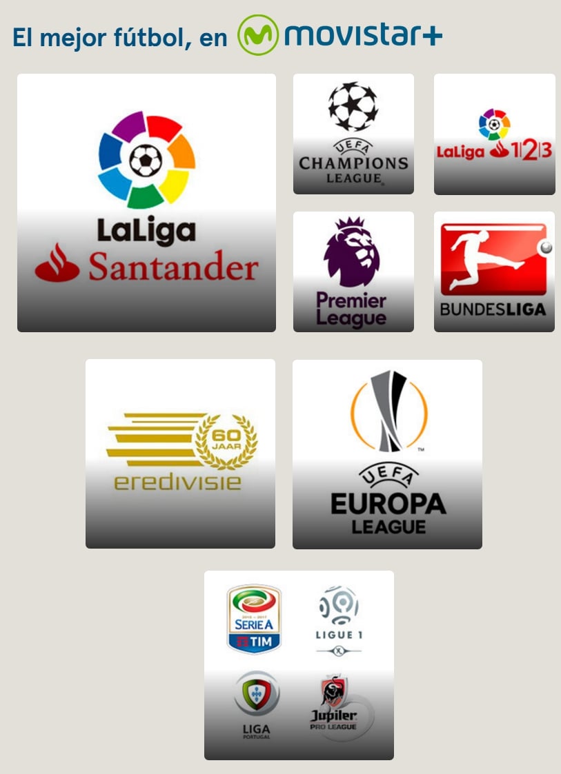 Movistar - programová nabídka (fotbal)