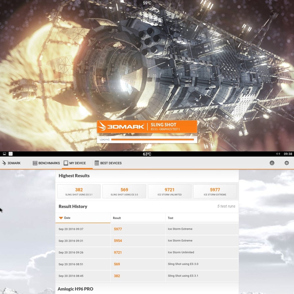 Benchmarky – verze Q 6330