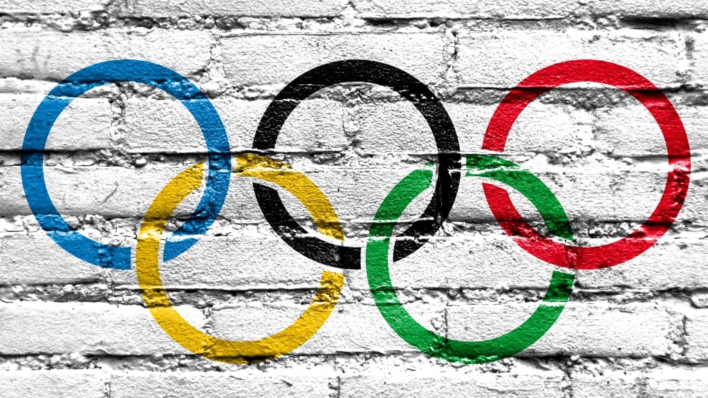 Olympiáda - olympijské kruhy
