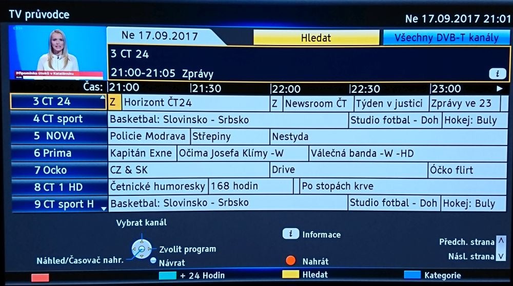 Panasonic TX-65EZ950 - EPG