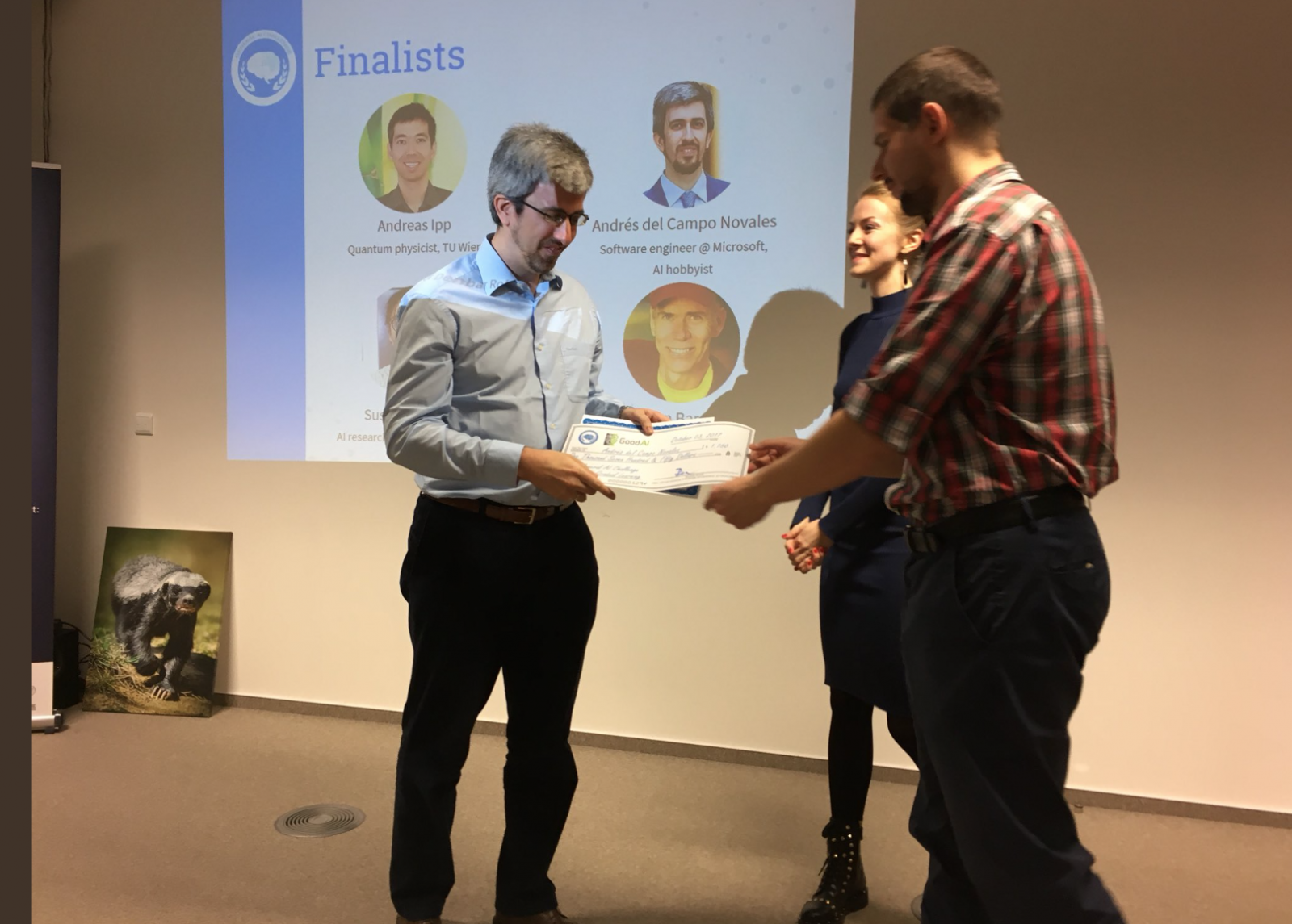 Ocenění prvního kola General AI Challenge