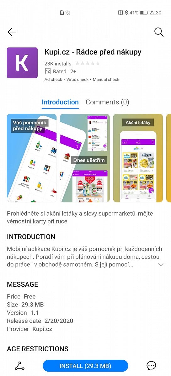 Seznam, Mall.TV nebo Alza. České aplikace v Huawei AppGallery