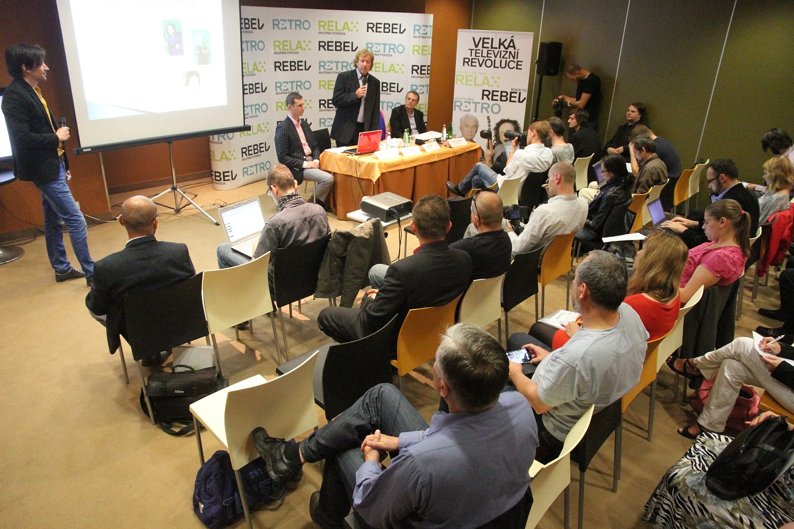 Radim Pařízek představil novou televizní skupinu Pohoda