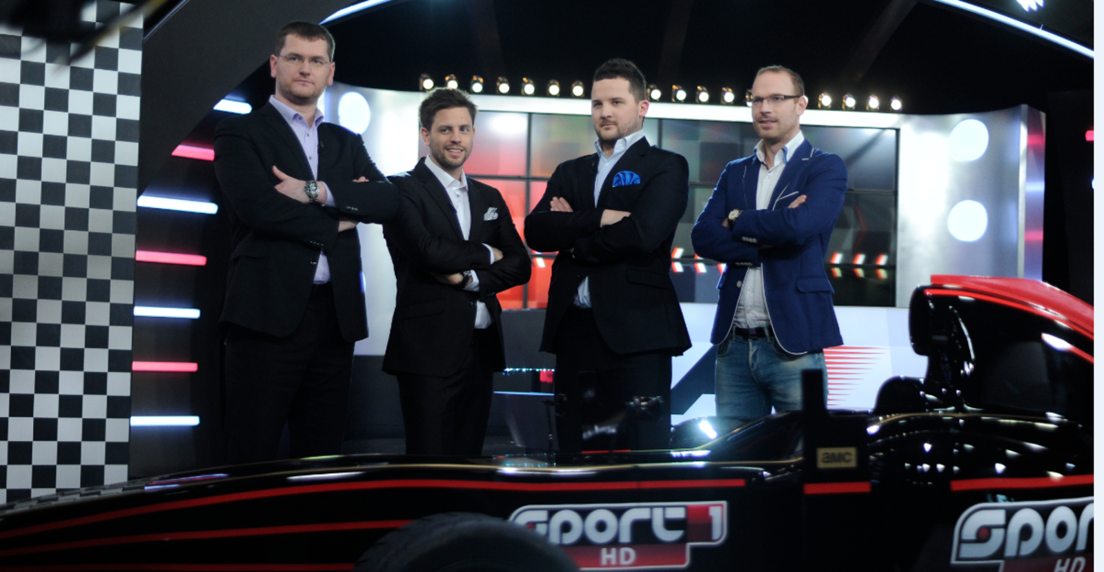 Sport1 HD a Sport2 HD odhaluje nové studio Formule 1