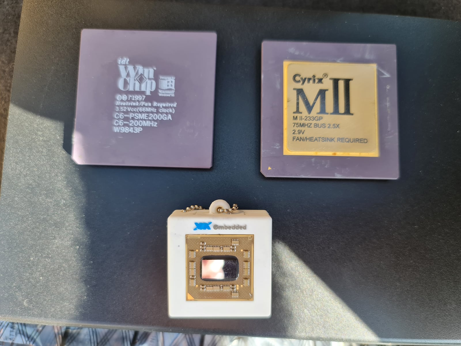 Ukázky: x86 procesory WinChip, VIA a Zhaoxin