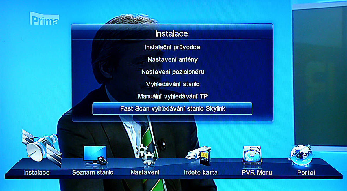 Fotogalerie přijímače Synaps ZR – 3000