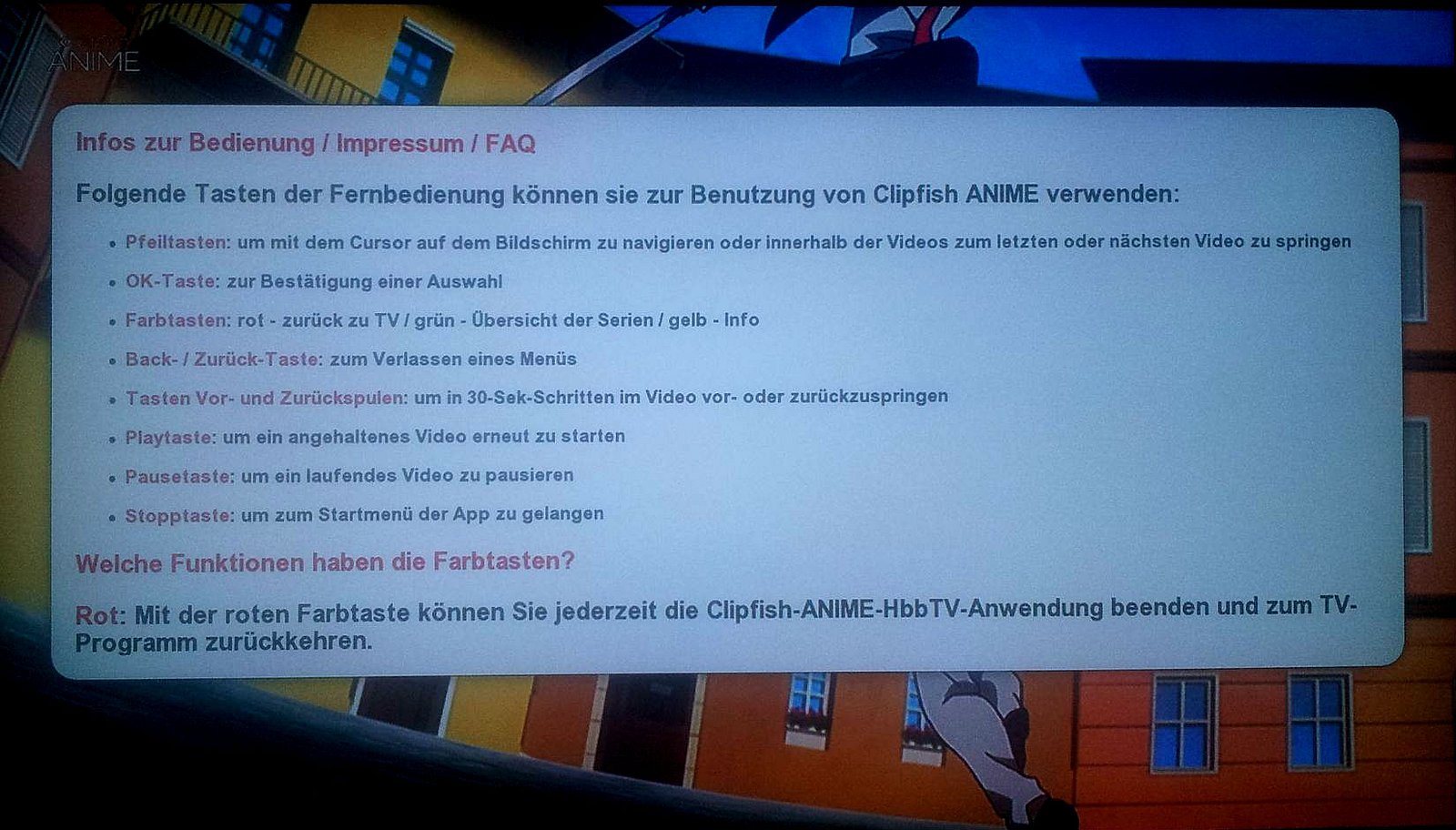 Clipfish Anime: nová aplikace RTL v rámci hybridní televize