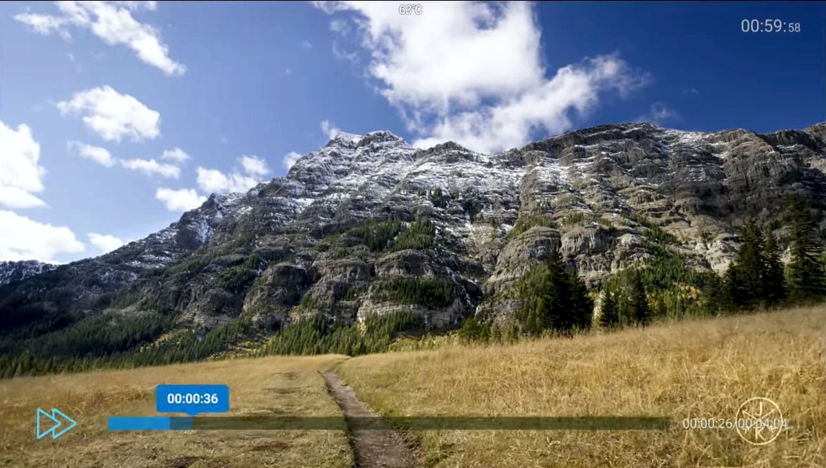 Přehrávání video souborů MX9 Pro