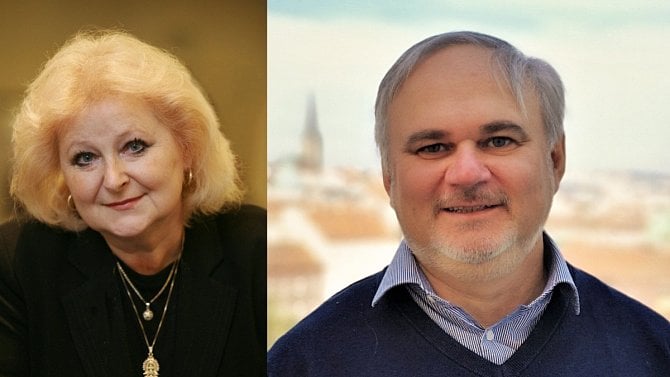 Vlasta Roškotová a Michal Jordan