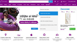 E-shop smarty.cz.