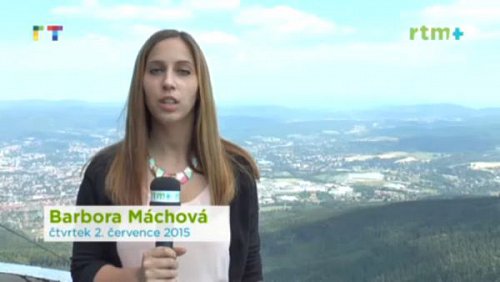 Ukázka z vysílání nové regionální televize RTM+