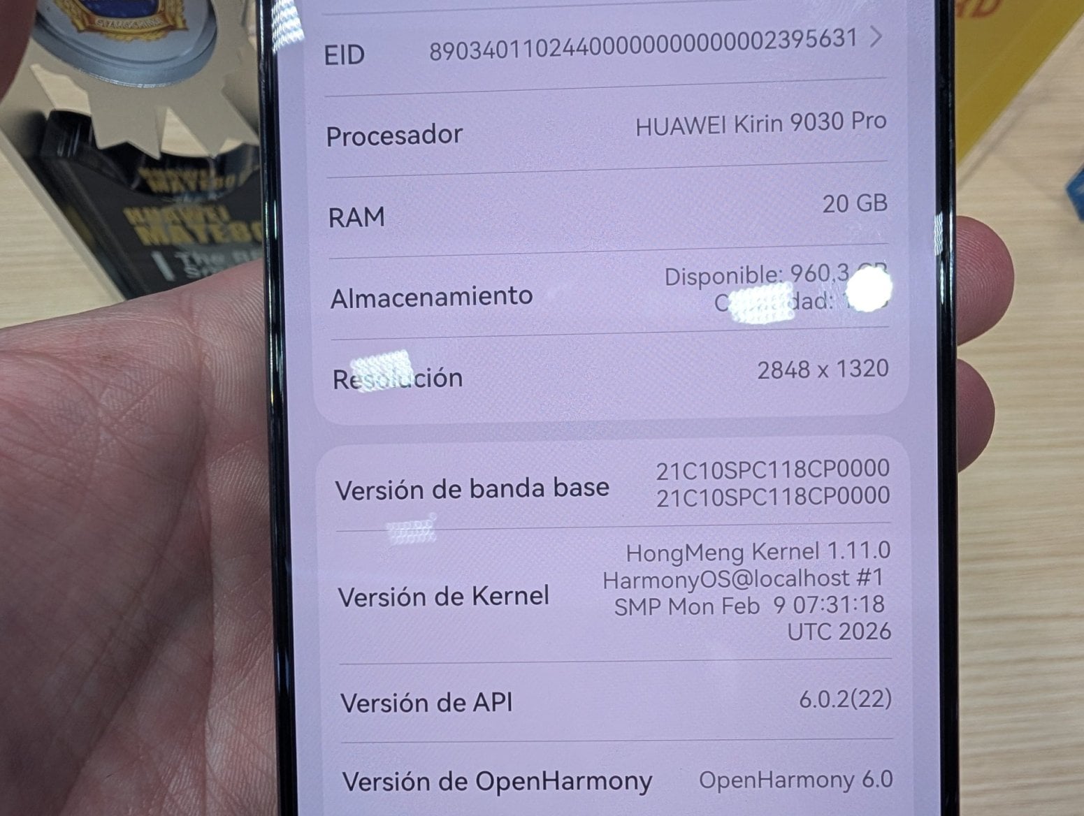 Chytré telefony Huawei Mate