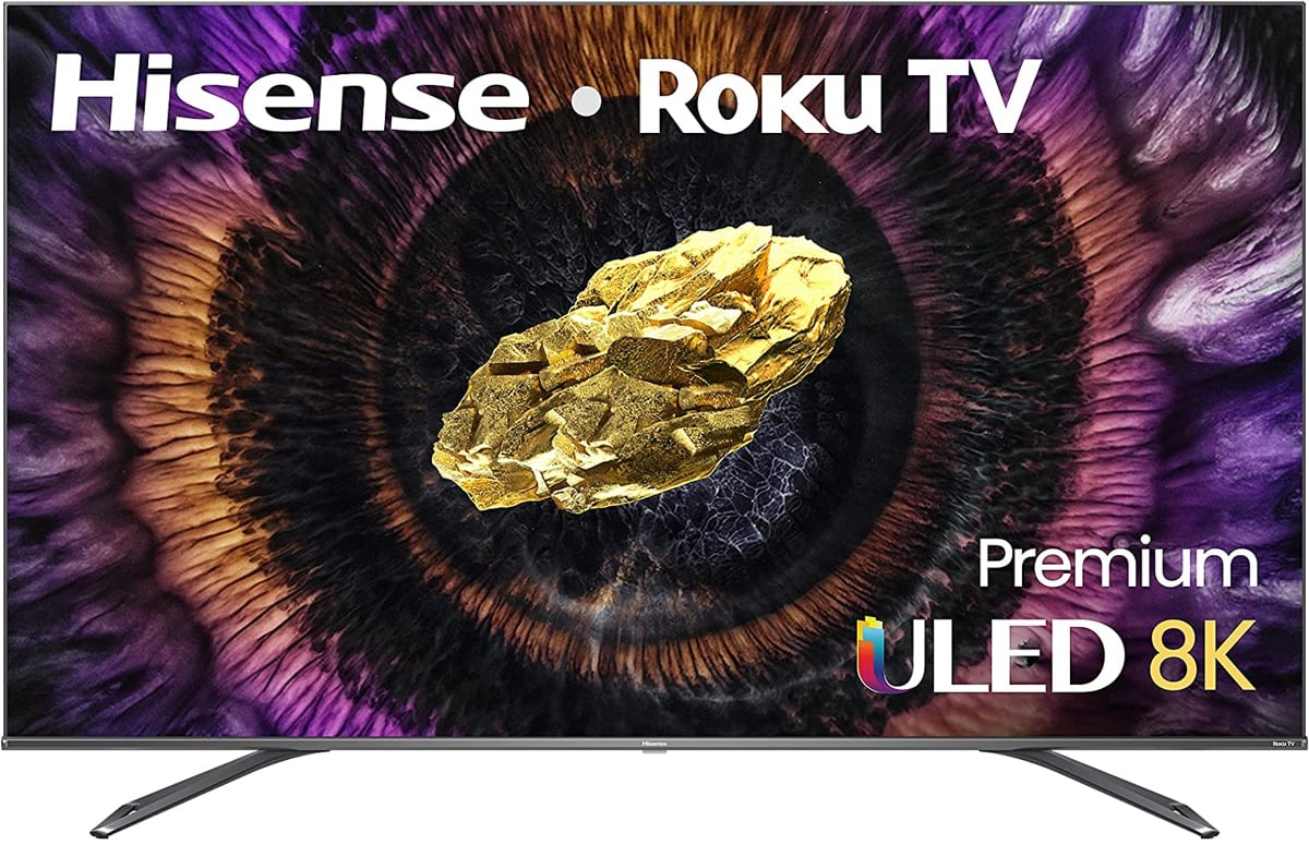 8K ULED TV Hisense s Roku OS/Android TV