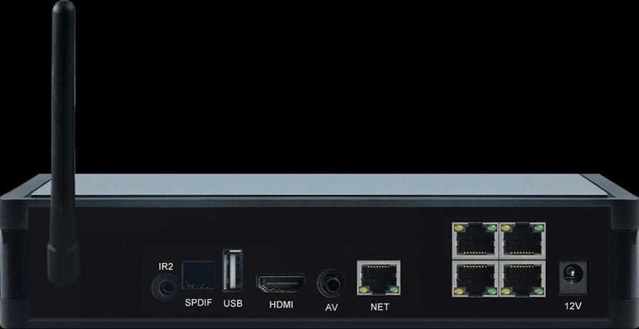 Nový set-top box Antik Mini 3 s celou řadou rozhraní. Nechybí Wi-Fi, Ethernet (LAN) a ani digitální audio výstup se kterým mají boxy často problém stejně, jako s Wi-Fi.