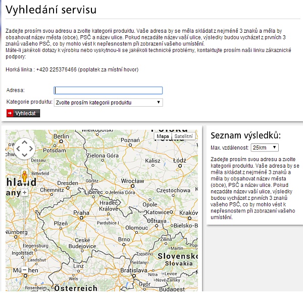 servis Sharp