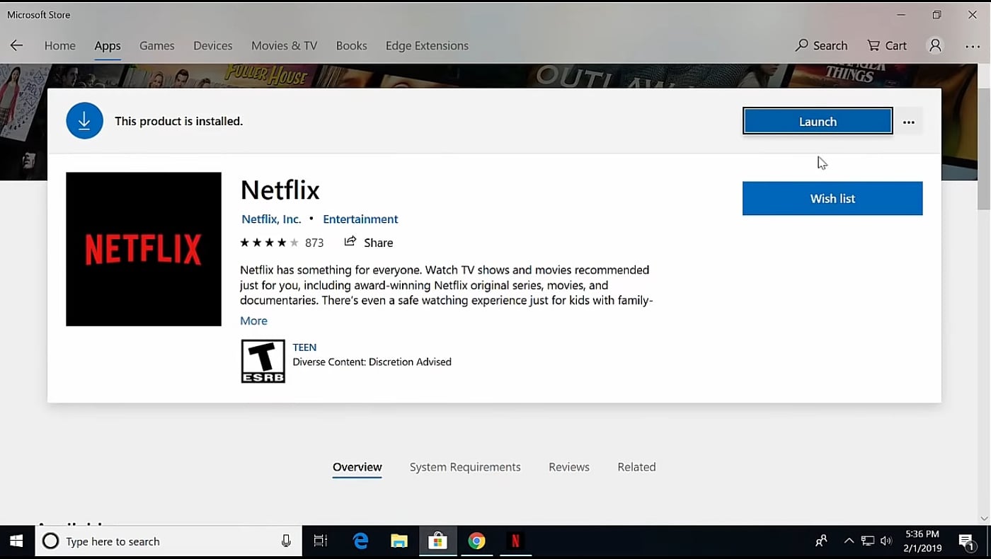 Kodlix U500 - Netflix