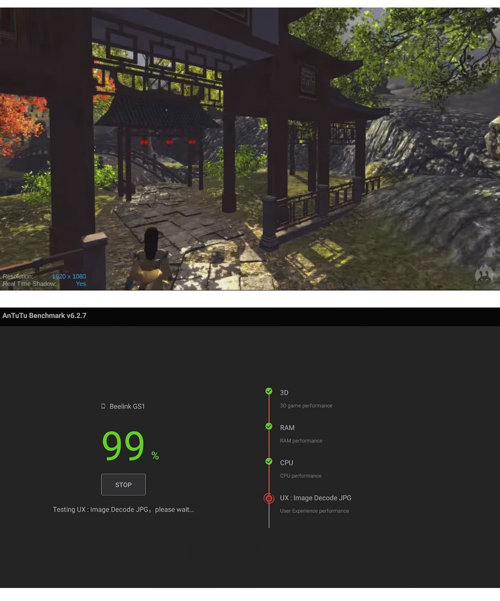 AnTuTu + Geekbench
