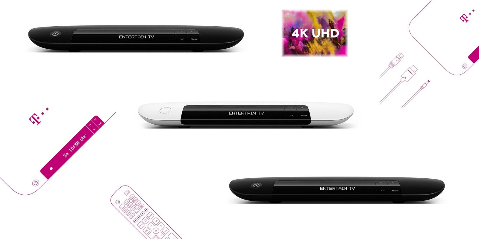 EntertainTV - Galerie přístrojů ve velkém formátu