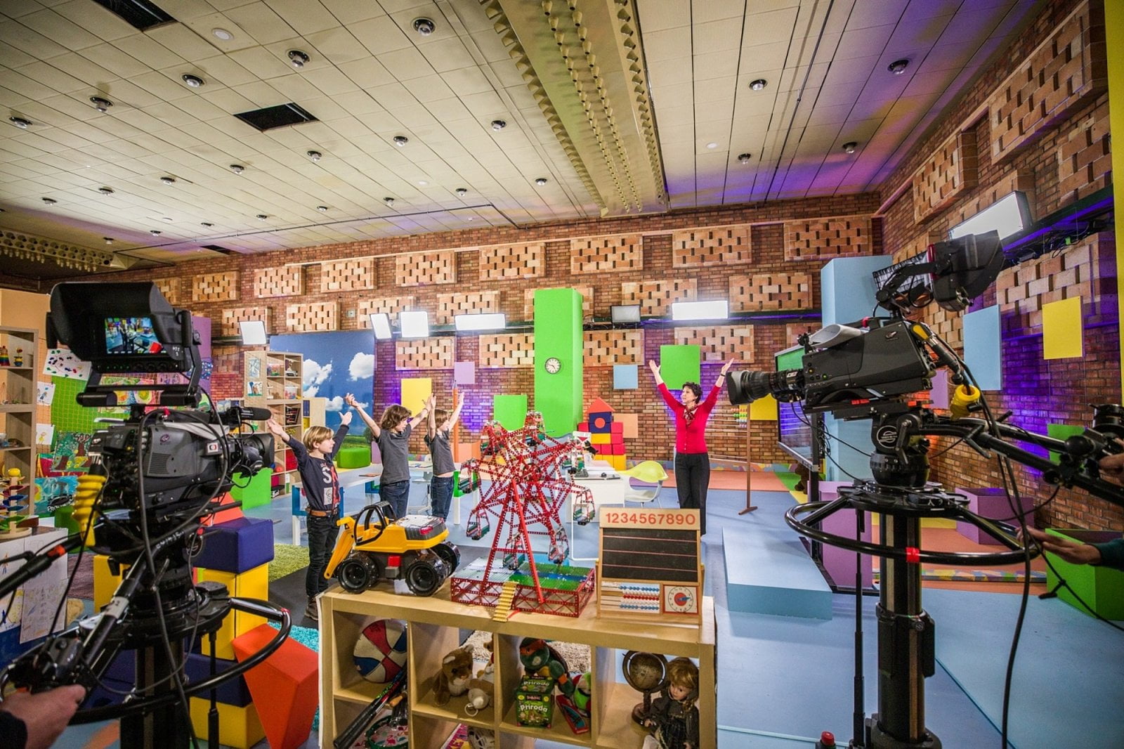 Natáčení pořadu UčíTelka