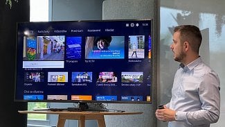 O2 TV s prostředím Android TV