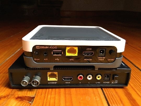 Movistar - srovnání nového a staršího set-top boxu