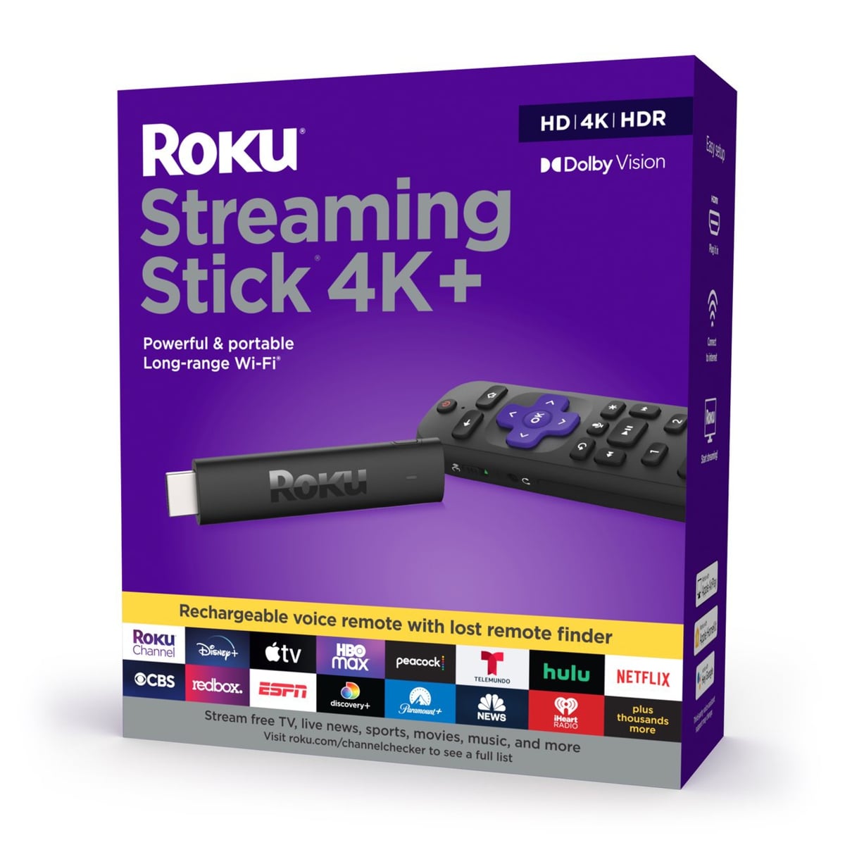 Roku Streaming Stick 4K+