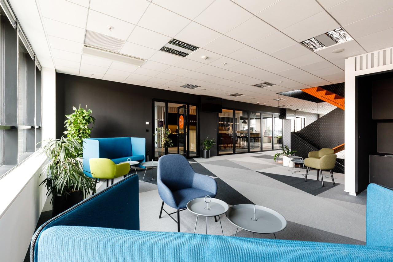 Avast a jeho kanceláře v objektu Vlněna v Brně