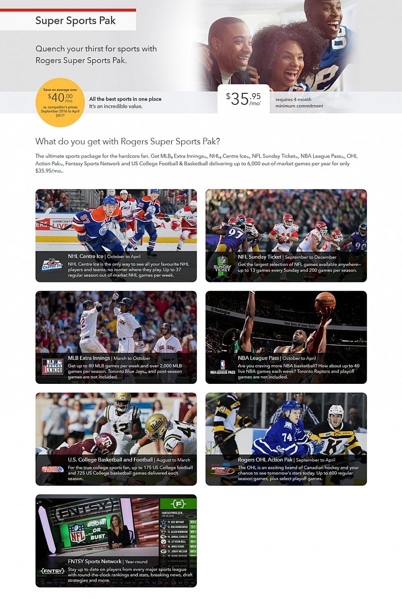 Prémiová programová nabídka